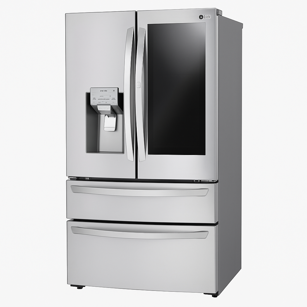 Auronox VistaGlass 4-Door Smart Refrigerator